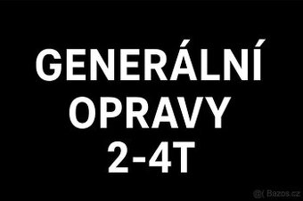 Generální opravy 2-4t motocyklů
