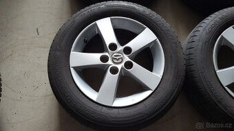 Pěkná orig. letní ALU kola 15" 5x114,3 Mazda 3, Mazda 5