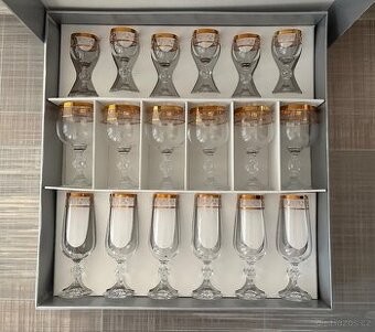 Slavnostni set sklenic zn.Crystalex