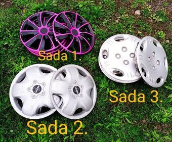 Poklice kryty kol 13" různé