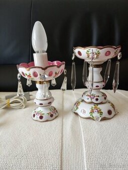 Prejimane sklo svicen a lampicka