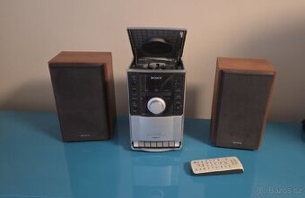 Sony mikro Hi-Fi systém CMT - EH10, rádio, CD, kazety