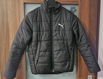 Dětská zateplená bunda Puma vel. 140 (9,10 let)