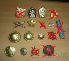Odznaky a knoflíky