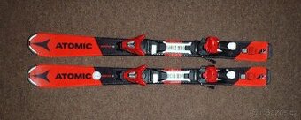 Dětské carv. lyže Atomic vel.100cm super stav