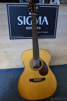 Celomasivní kytara 6 STRUNNÁ Sigma Guitars SOMR28M + POUZDRO