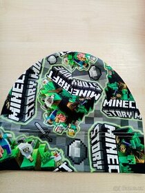 Čepice minecraft nová 43cm