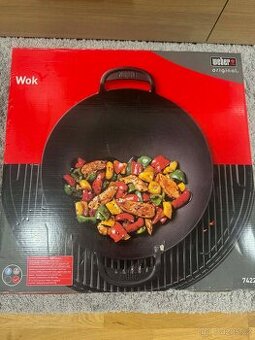 NOVÉ Weber wok 7422 + NOVÉ Griddle 7421