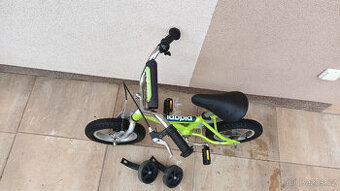 Dětské kolo Pidapi 12" + postraní kolečka