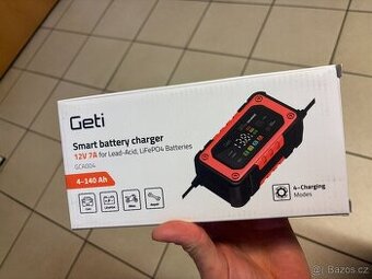 Prodám Nabíječka akumulátorů GETI GCA004