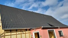 Střecha - betonová střešní krytina