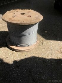 ocelové samomazné lano průměr 5 mm