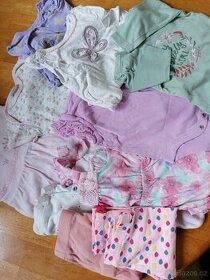 Set dívčího oblečení 62 - 68
