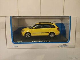 Abrex Škoda Fabia II žlutá combi (Ne Kaden)