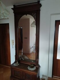 nádherné starožitné zrcadlo - 1