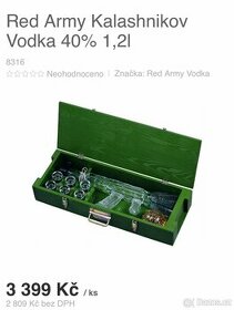 Red Army Kalashnikov Vodka 40% 1,2l