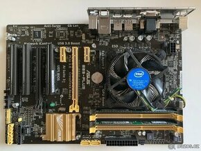 Asus B85-Plus / Intel i5-4590 4x3.3-3.7 / 16GB 1600Mhz / W10