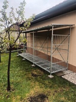 Přístřešek na dřevo -  Dřevník ,BEZÚDRŽBOVÝ