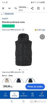 Dámská vesta Esmera