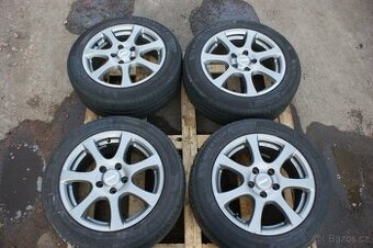 Autec grafitova alu kola VW Seat Skoda Audi 5x112 letni pneu