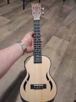 Elektroakustické ukulele Dimavery s obalem