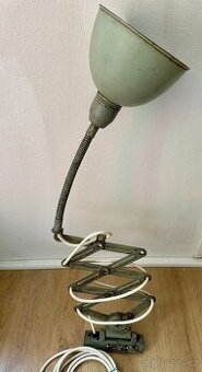 Stará lampa nůžková polohovací FUNKČNÍ Industriální - 1