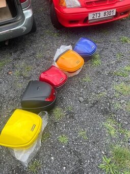 Prodám kufry na motorky , skútry úplně nové