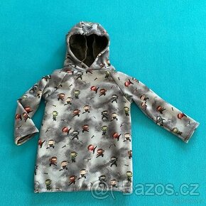 NOVÁ- Handmade teploučká mikinka- 110/116