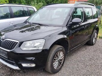 Škoda YETI 1.4 TSI 92KW 6/2017 131tkm VYHŘ. SEDADEL