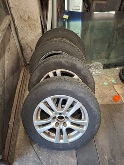 Prodám alu na zimu 5x100 r15