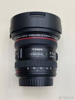 Canon EF 8-15 mm f/4 L rybí oko
