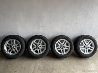 ALU kola BMW e46 15" včetně zimních pneu