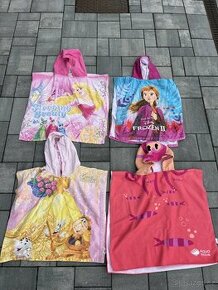 Dětské pončo - dívčí princezny