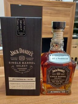 JACK  DANIELS  SINGLE BARREL JIRI Z PODEBRAD