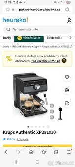 Kávovar Krups Authentic