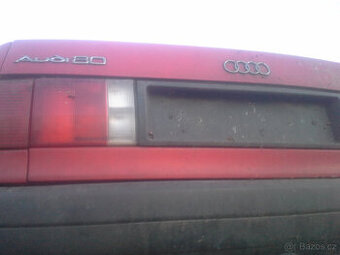 Audi 80 rok 87 1.6 55kw ,  díly z vozu : převodovka, kapoty.