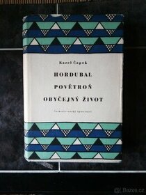 419. Karel Čapek - Hordubal, Povětroň, Obyčejný život - 1956