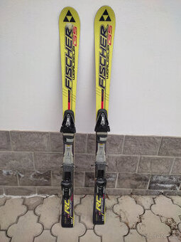 Dětské lyže 125cm + hůlky 100cm