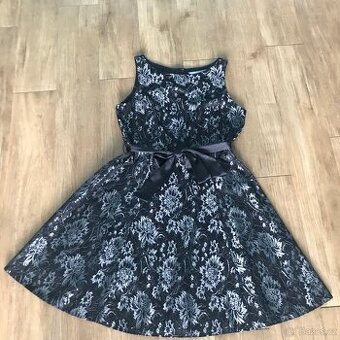 Dámské černo-stříbrné šaty Dorothy Perkins