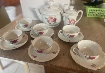 Porcelánová čajová sada - 1