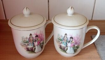 Čínské hrnečky s pokličkou