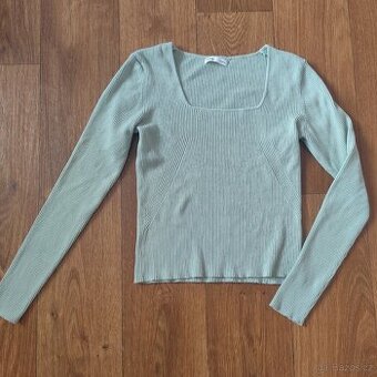 Světle zelený svetr Mint