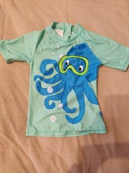 UV tričko s chobotnicí 110/116