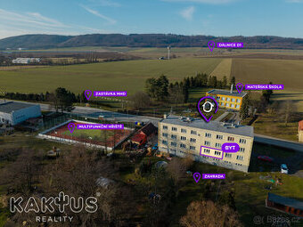 Prodej bytu 3+1 se zahradou, obec Mankovice - jižní okraj CH