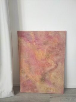 Abstraktní obraz 50x70 cm, akryl