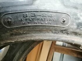 Prodam pouzite sipove japonské pneumatiky 8,3x24. - 1