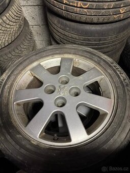 Alukola Peugeot 16" + letní pneumatiky
