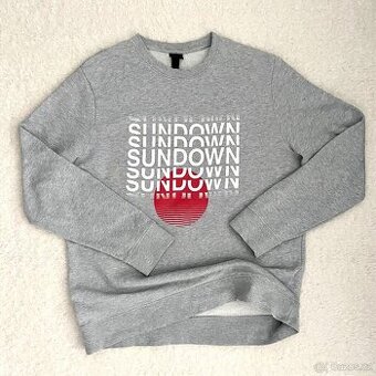 Pánská mikina H&M šedá vel. L
