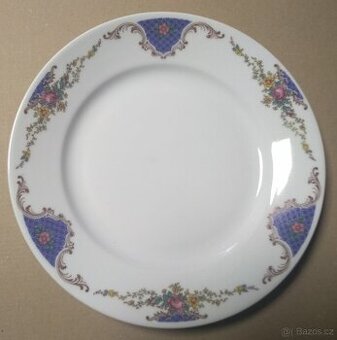 Porcelánové mělké talíře po babičce - Thun - Athos - 1