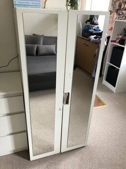 Šatní skříň se zrcadly IKEA